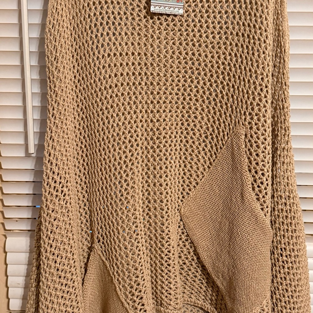 Women's Tan Sweater